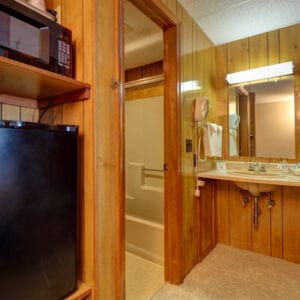 Vanity and Bath