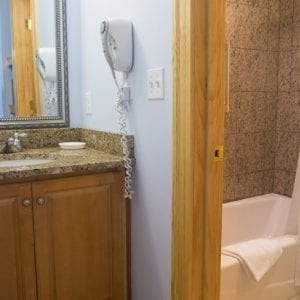 Room 357 Vanity and Bath