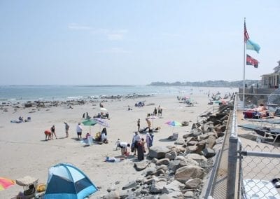 Wells Beach Patio View