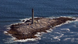 Boon Island Light Aerial View