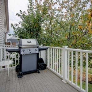 Deck With Grill