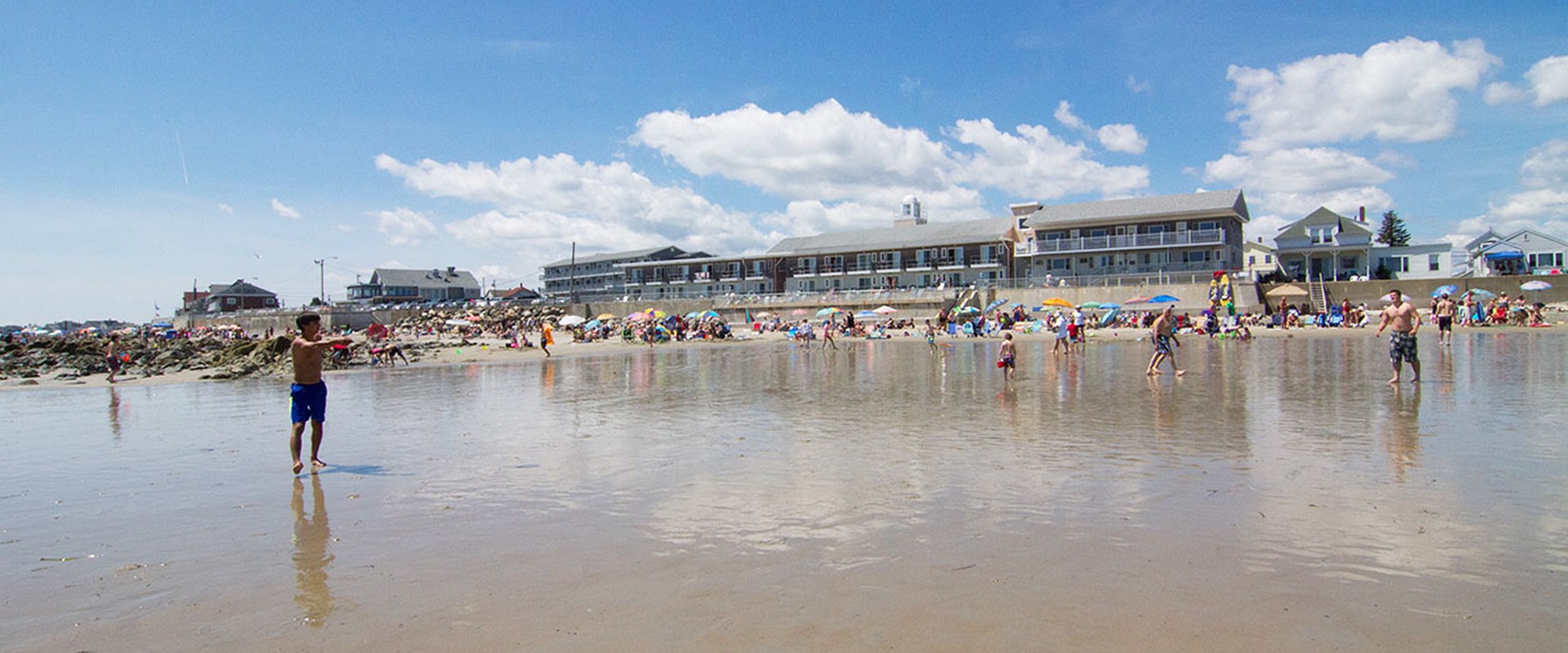 Wells Beach And Lafayette Buildings
