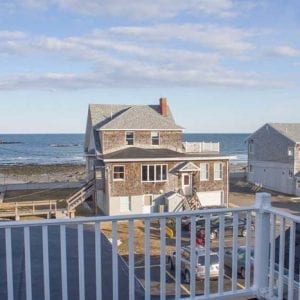 View Of Wells Beach And Ocean